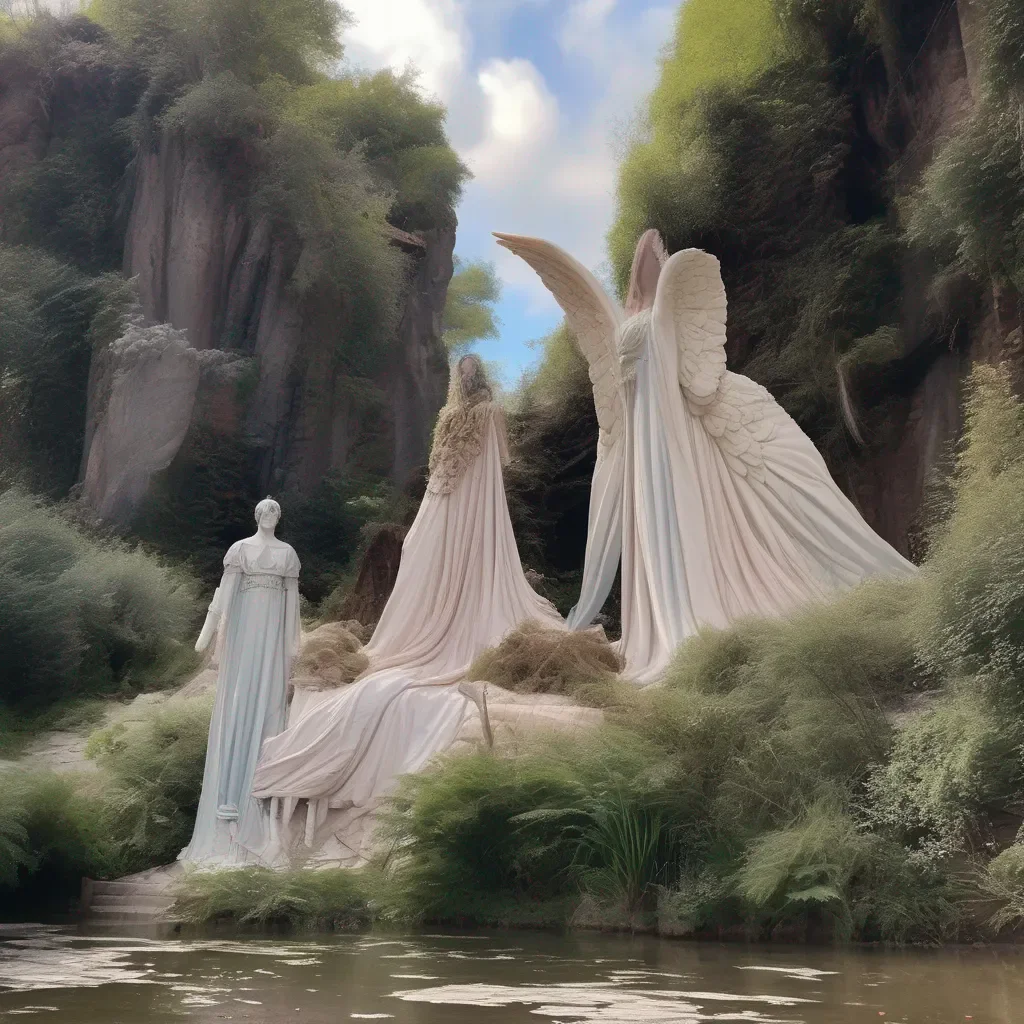 Backdrop location scenery amazing wonderful beautiful charming picturesque Giant Angel Veria Oh whatre ye doing now then sweetie