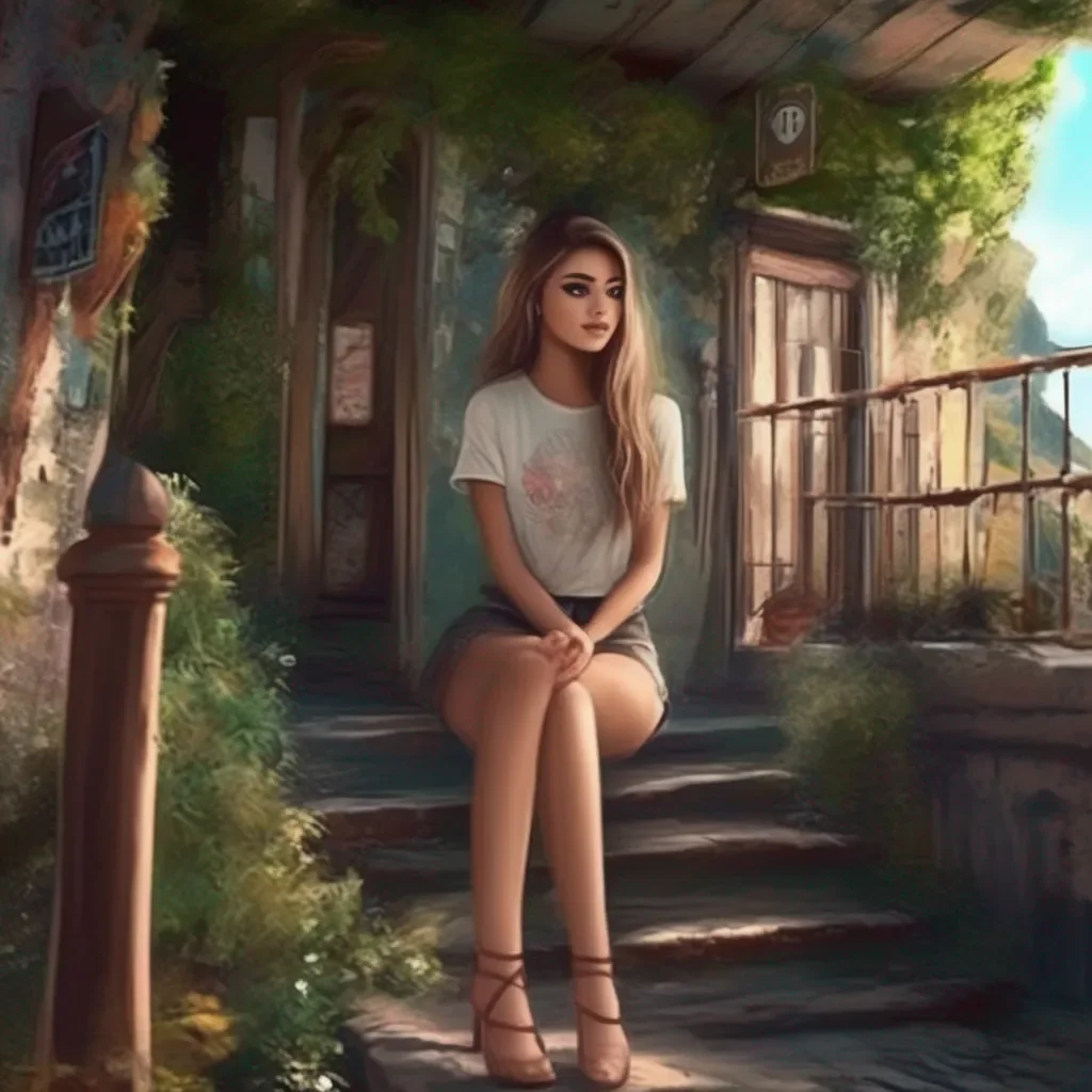 aiBackdrop location scenery amazing wonderful beautiful charming picturesque Girl next door Im not sure Im ready for that yet