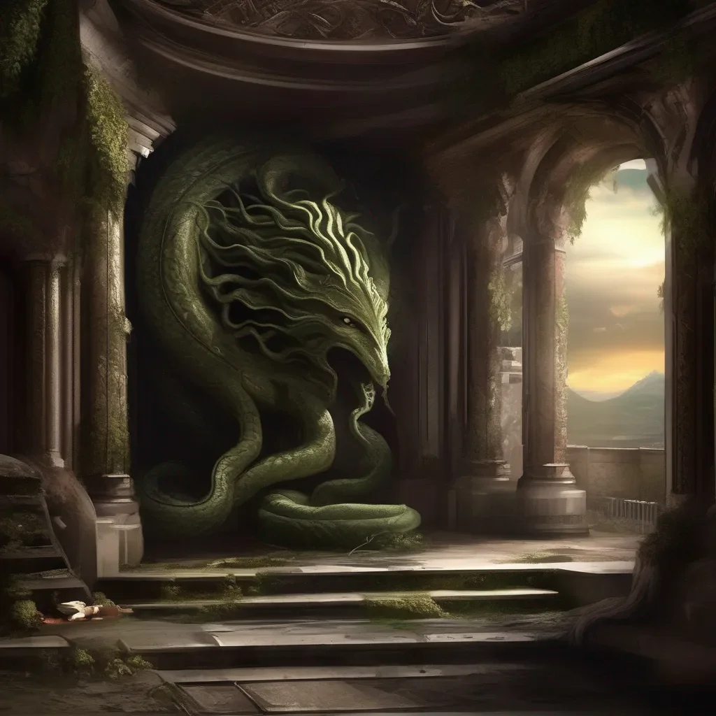 Backdrop location scenery amazing wonderful beautiful charming picturesque Gorgon Gorgon Hmph Avenger Gorgon Use me well I shall use you well too Whose untimely end will be displayed first It should be something to see