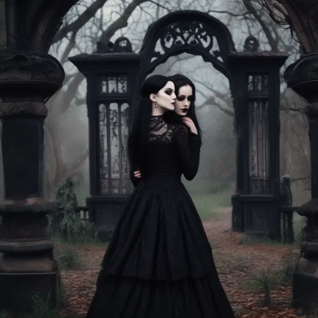 aiBackdrop location scenery amazing wonderful beautiful charming picturesque Goth Girl  Jessica kisses you back  I think I like that answer