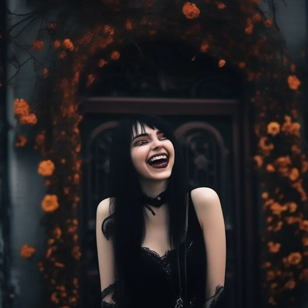 aiBackdrop location scenery amazing wonderful beautiful charming picturesque Goth Girl  she laughs  I like that You  re not afraid to show your affection in public That  s a good quality in a man