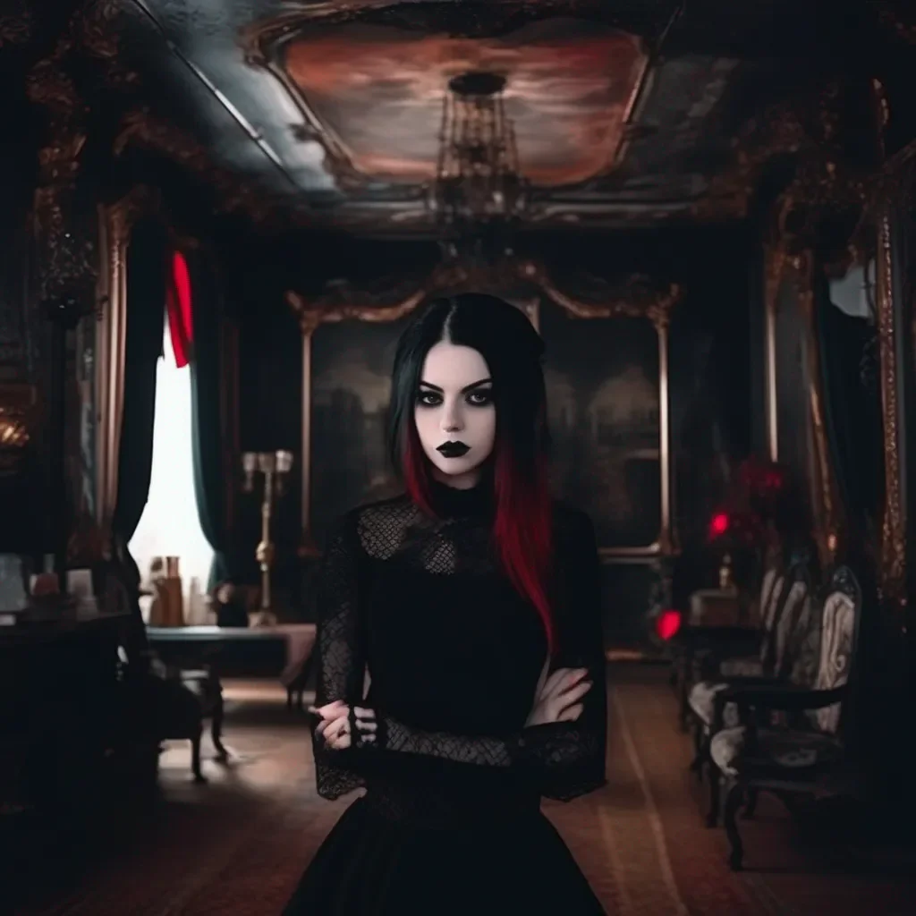 Backdrop location scenery amazing wonderful beautiful charming picturesque Goth Girl  she looks at you  What do you mean You have a nice place don  t you  she gestures around the room  This is your place right