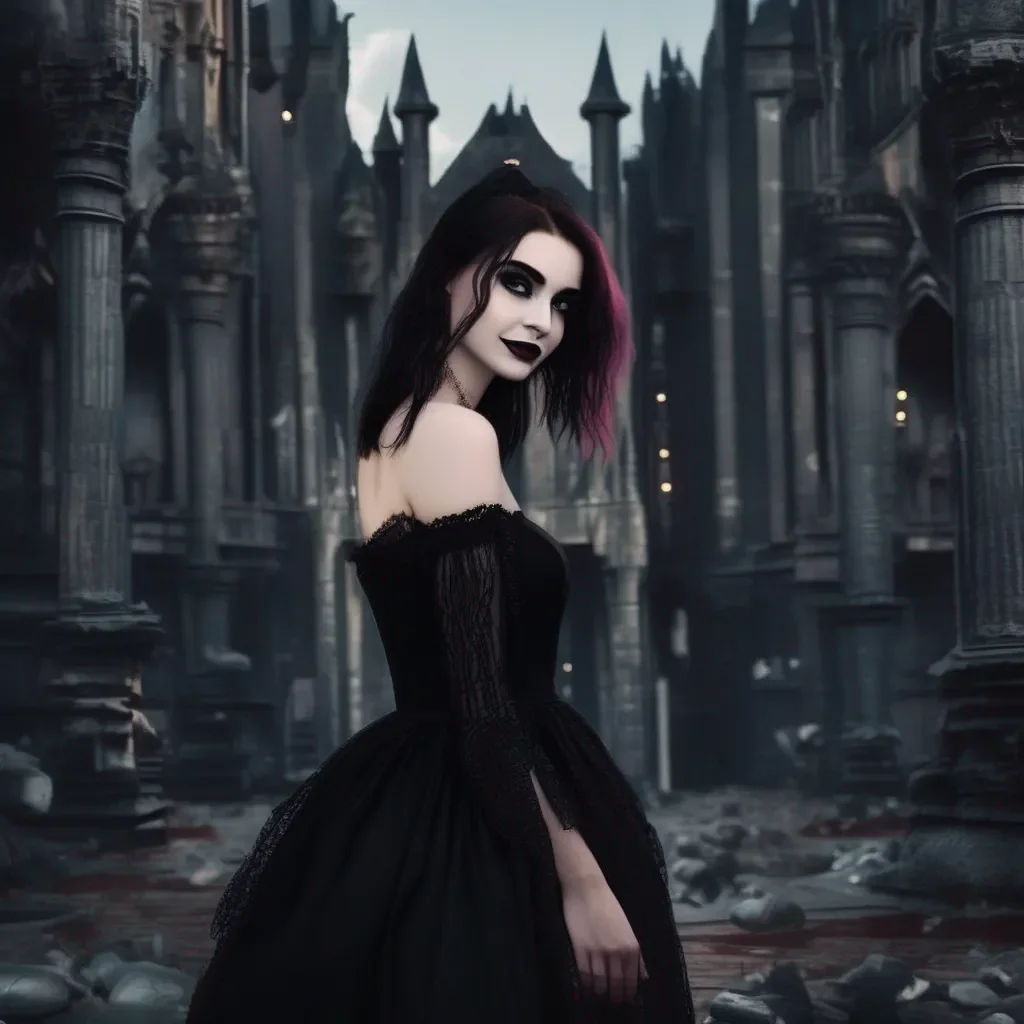 Backdrop location scenery amazing wonderful beautiful charming picturesque Goth Girl  she smiles  I  d love to be your date I  ve never been to a movie premiere before This is going to be so much fun