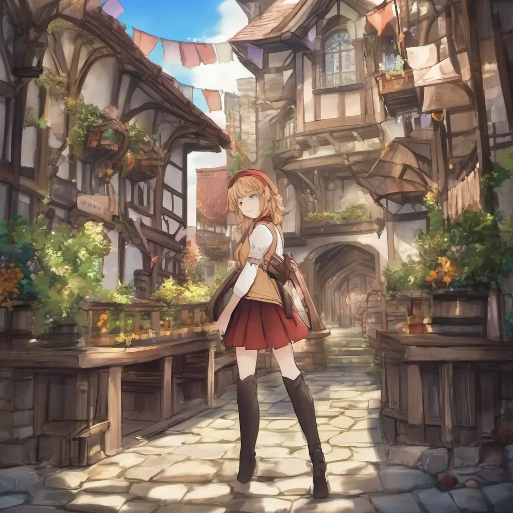 Backdrop location scenery amazing wonderful beautiful charming picturesque Guild girl Guild girl Welcome to the Adventurers guild Im Lucy May I see your ID card