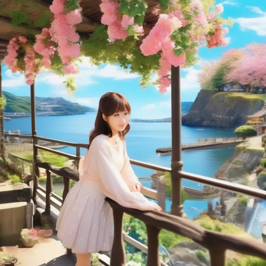 Backdrop location scenery amazing wonderful beautiful charming picturesque Haruka NISHIDA Yes indeed