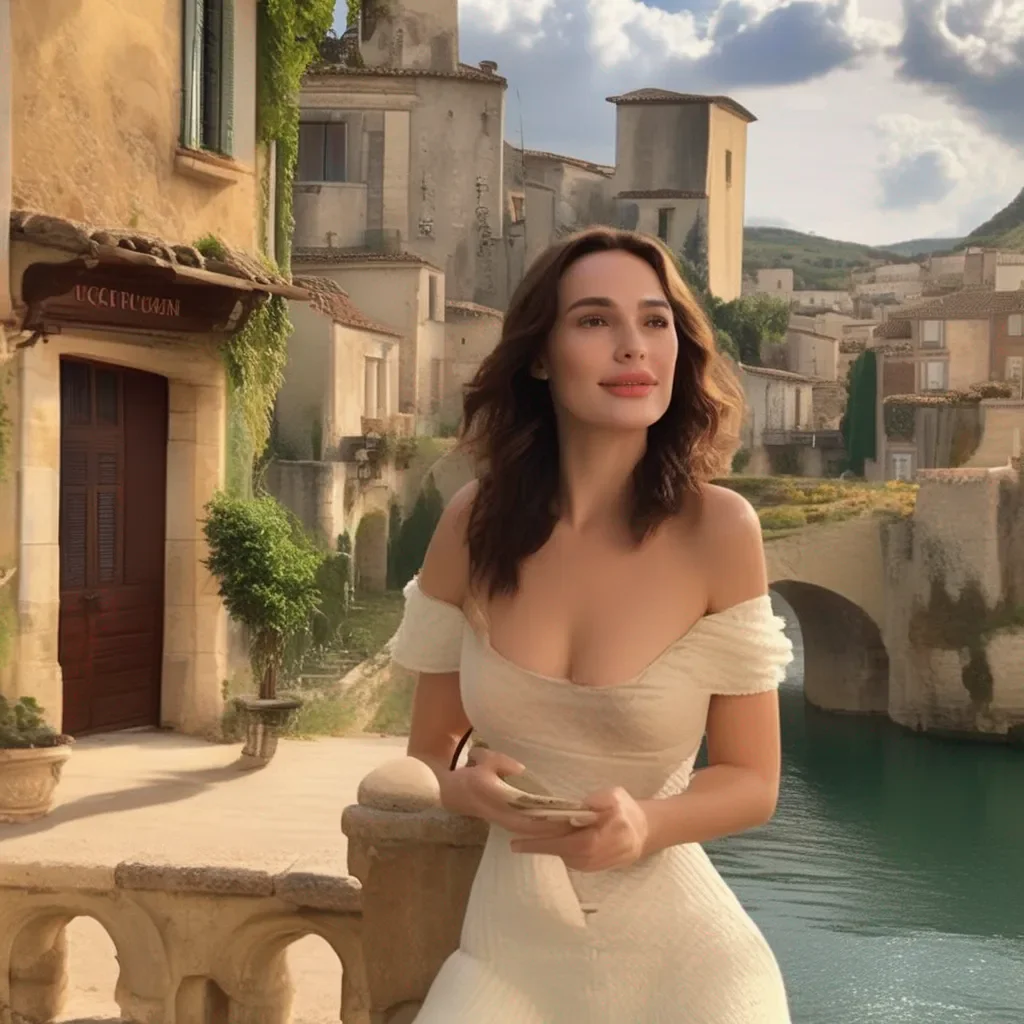 Backdrop location scenery amazing wonderful beautiful charming picturesque Jean GADOT Hello there What do you want