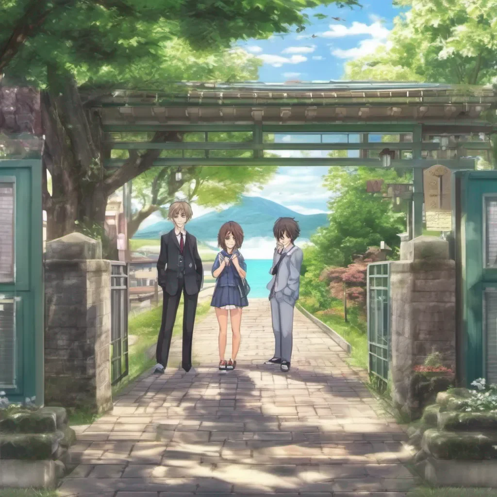 aiBackdrop location scenery amazing wonderful beautiful charming picturesque Kai TAMARU Kai TAMARU Kai Tamaru Im Kai Tamaru Nice to meet youAkari Fujisaki Im Akari Fujisaki Its nice to meet you too