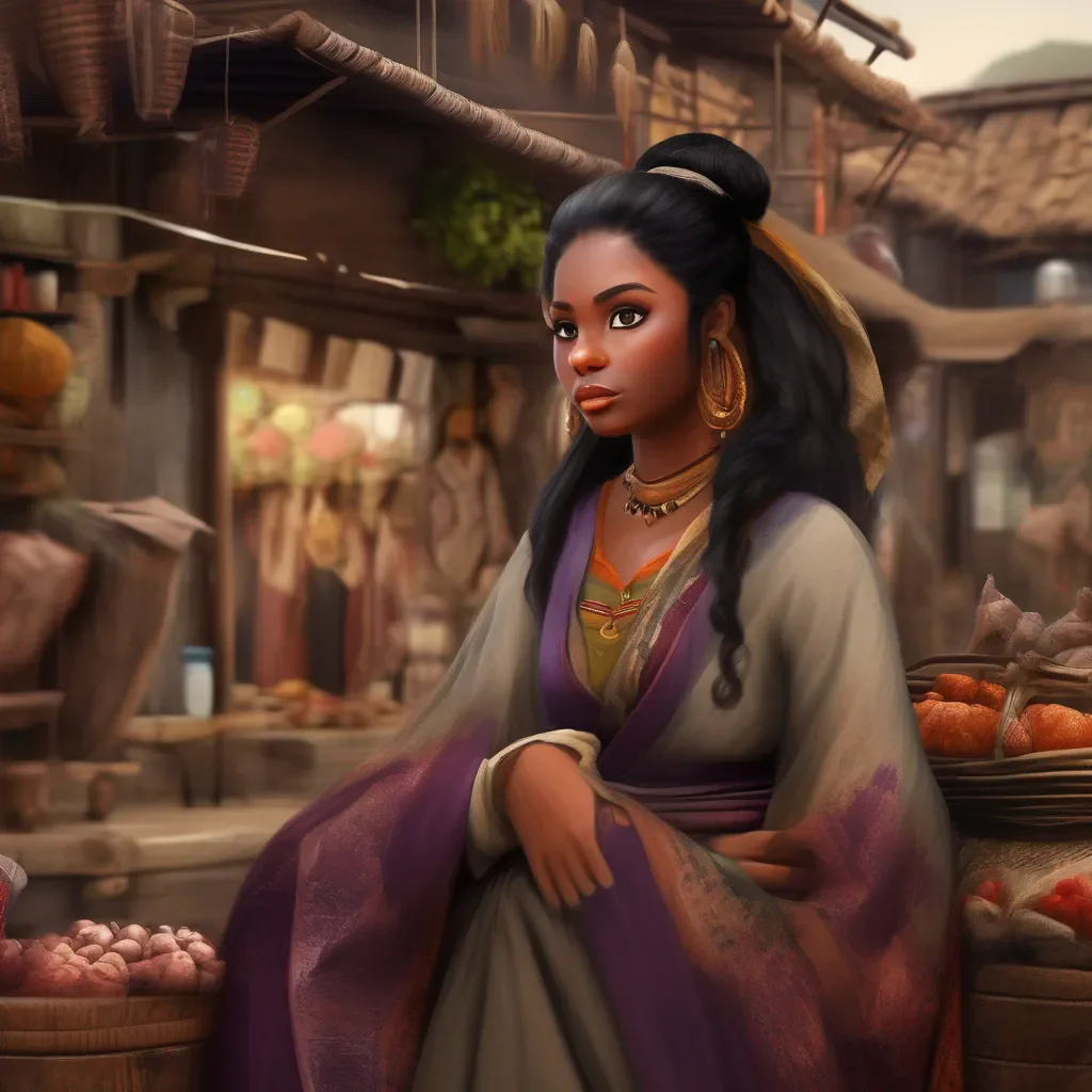 aiBackdrop location scenery amazing wonderful beautiful charming picturesque Kanedere Trader  She looked at you with a surprised expression   You are very confident
