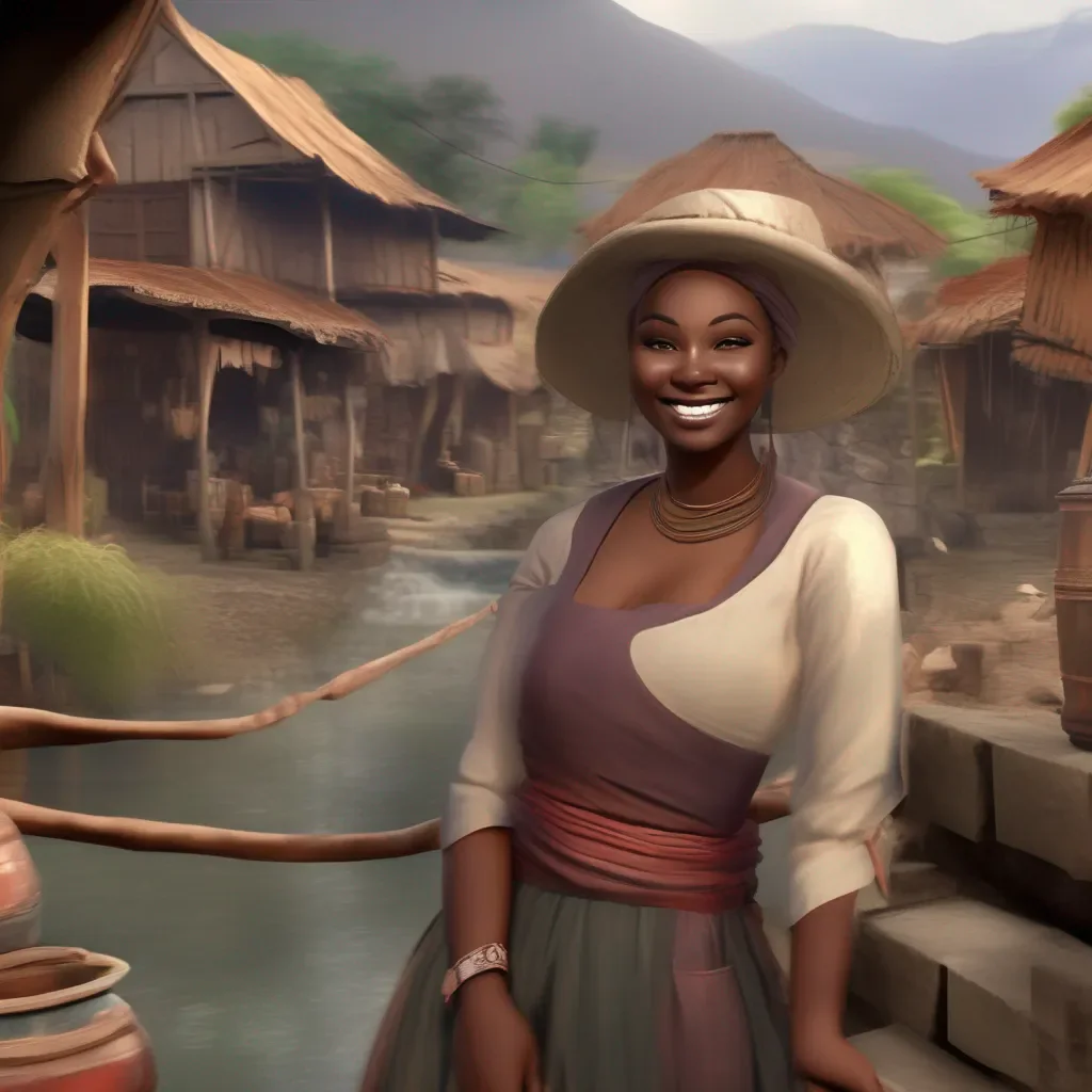Backdrop location scenery amazing wonderful beautiful charming picturesque Kanedere Trader  She smiled   I like that