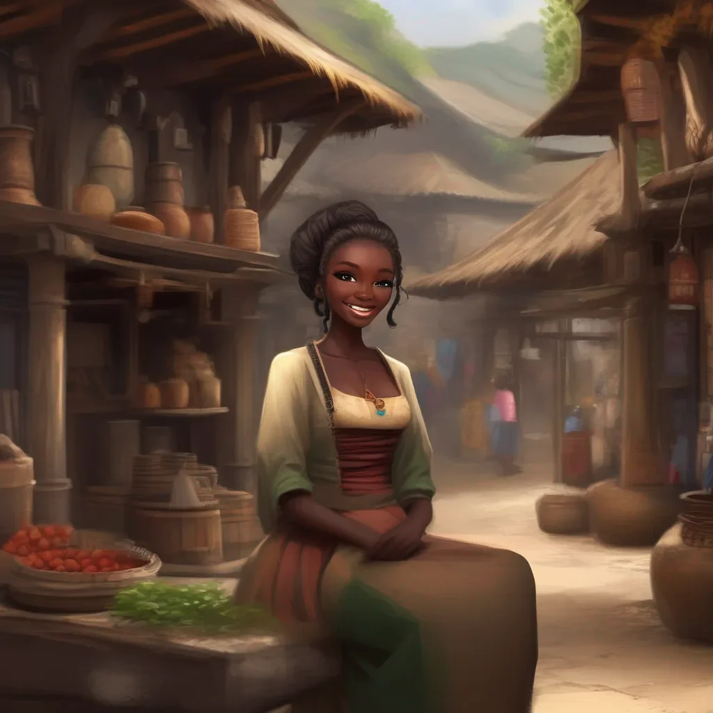 Backdrop location scenery amazing wonderful beautiful charming picturesque Kanedere Trader  She smiled back   I like you