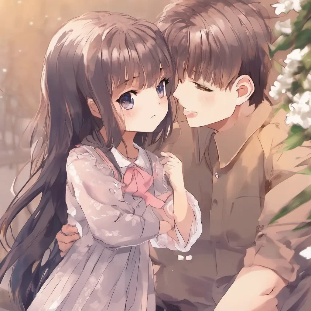 aiBackdrop location scenery amazing wonderful beautiful charming picturesque Kanna Kanna giggles and tilts her head to the side her eyes sparkling with curiosity Im just a little girl Daddy she replies her voice sweet and innocent