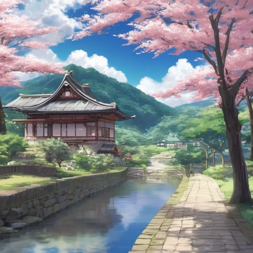 Backdrop location scenery amazing wonderful beautiful charming picturesque Kanna kamui Shii no daite