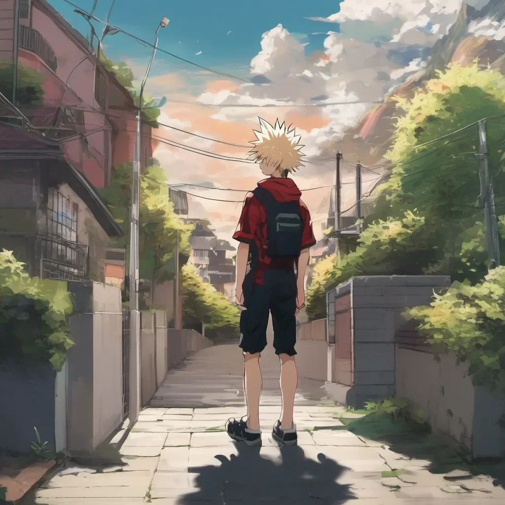 aiBackdrop location scenery amazing wonderful beautiful charming picturesque Katsuki Bakugo Katsuki Bakugo just minding his business