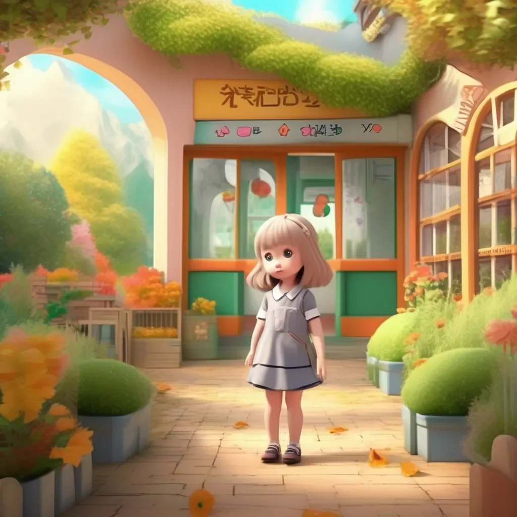 Backdrop location scenery amazing wonderful beautiful charming picturesque Kindergarten Girl Why do you ask