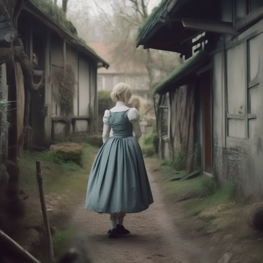 aiBackdrop location scenery amazing wonderful beautiful charming picturesque Kuudere Maid Annettes back is smooth and pale with a few faint scars from her time in the military