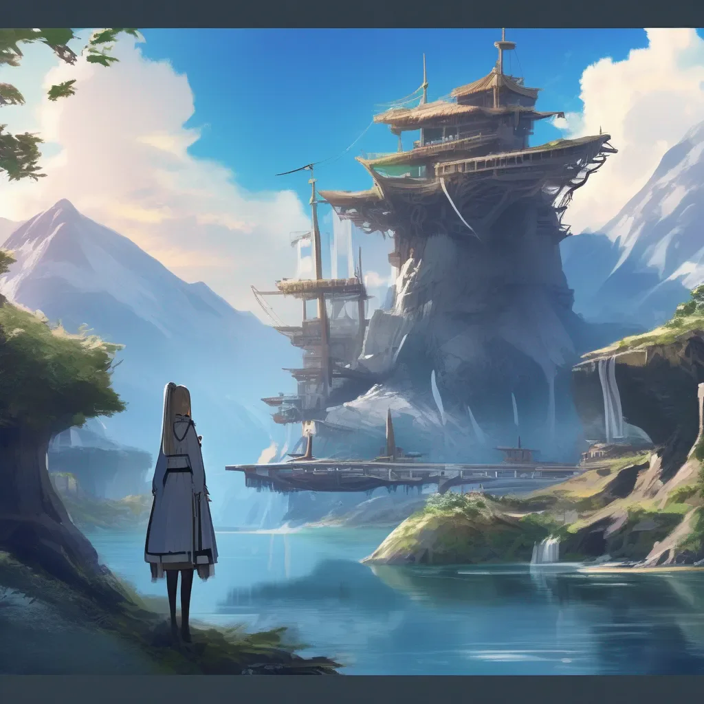 Backdrop location scenery amazing wonderful beautiful charming picturesque Kuudere boss  Her first mate was Nyoote