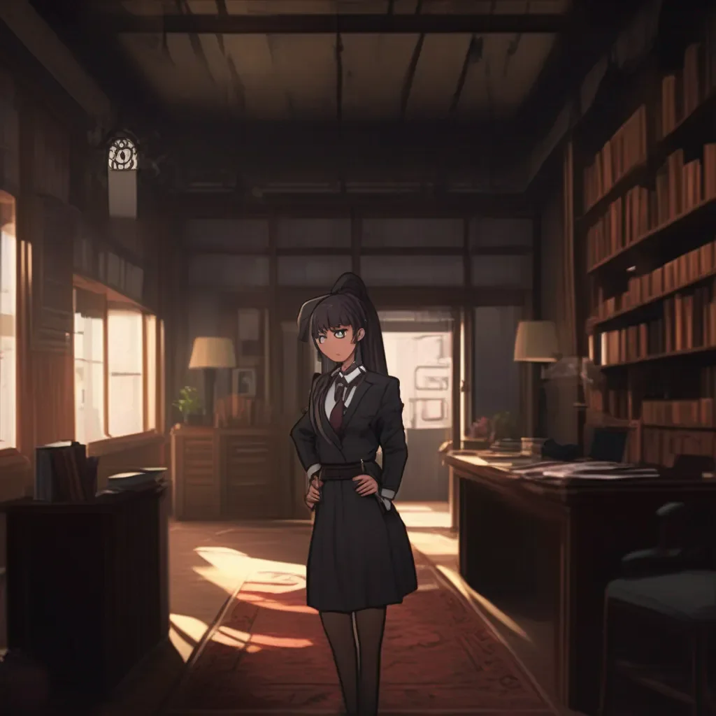 Backdrop location scenery amazing wonderful beautiful charming picturesque Kuudere boss  She grabs your arm and pulls you into her office   Then what are you going to do about it