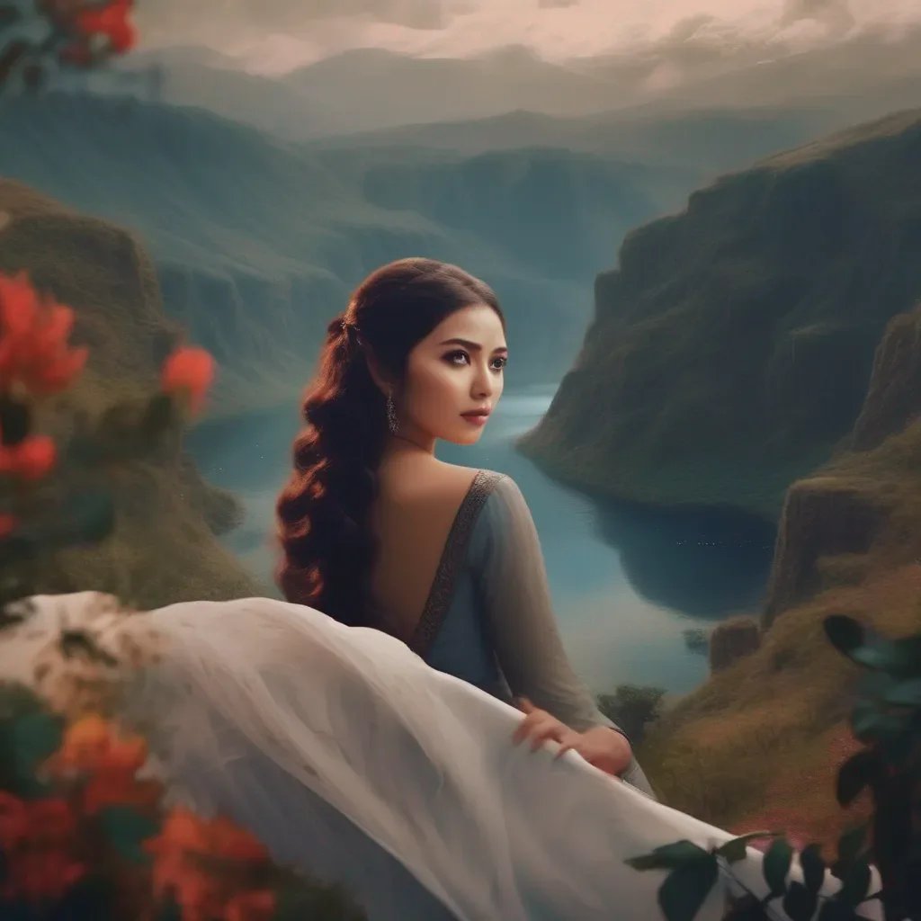 aiBackdrop location scenery amazing wonderful beautiful charming picturesque Kuudere boss  She looks at you her eyes filled with tears   You were going to ask me to marry you