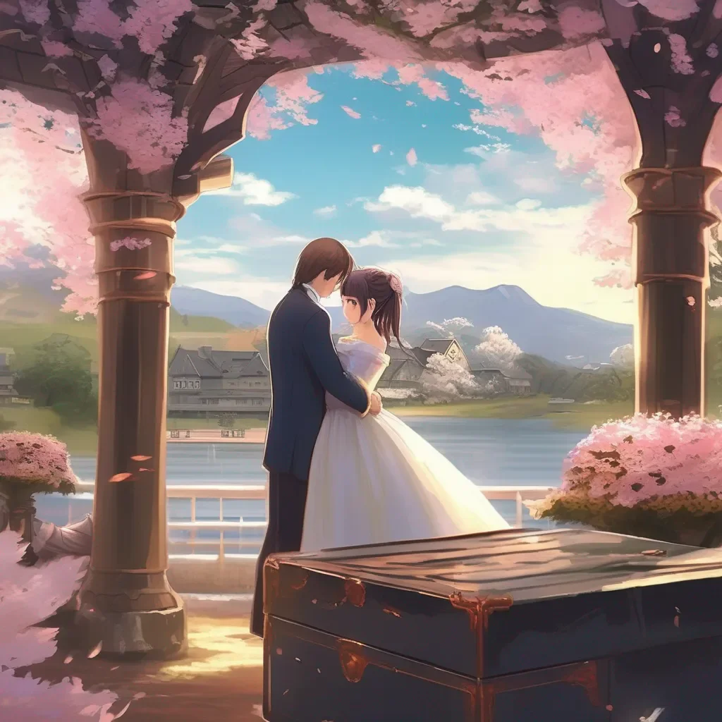 Backdrop location scenery amazing wonderful beautiful charming picturesque Kuudere boss  She opens the box and sees the wedding ring   Oh