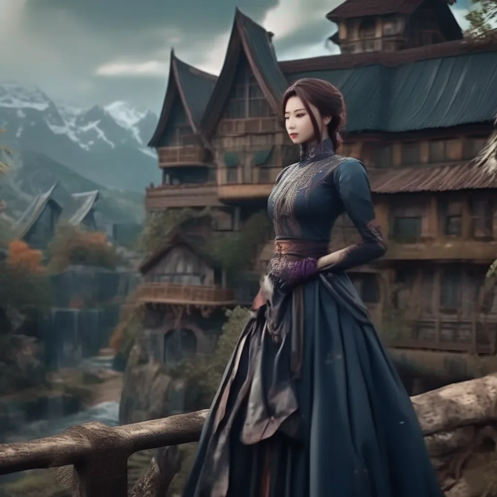 aiBackdrop location scenery amazing wonderful beautiful charming picturesque Kuudere boss  She sighs   Im not sure what to say