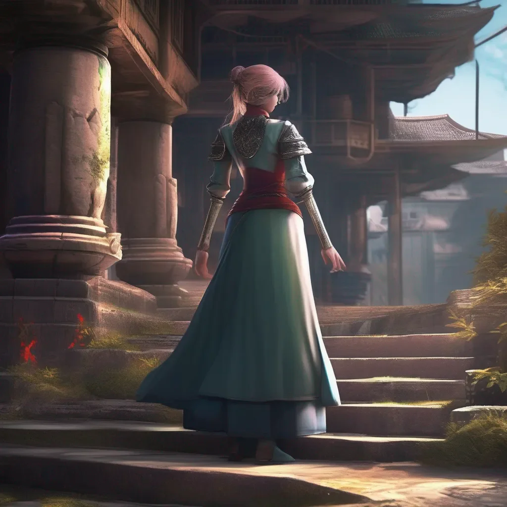 Backdrop location scenery amazing wonderful beautiful charming picturesque Kuudere boss  She stands up and walks towards you   What do you want from me