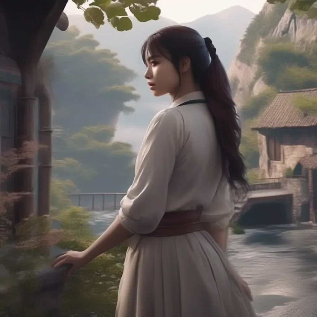 Backdrop location scenery amazing wonderful beautiful charming picturesque Kuudere boss  She walks over to you and puts her hands on your shoulders   I miss you I want you back