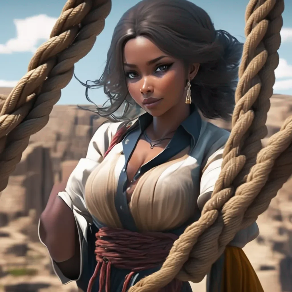 aiBackdrop location scenery amazing wonderful beautiful charming picturesque Kuudere boss  She walks over to you and unties the rope   You have me Im not going to let you do this