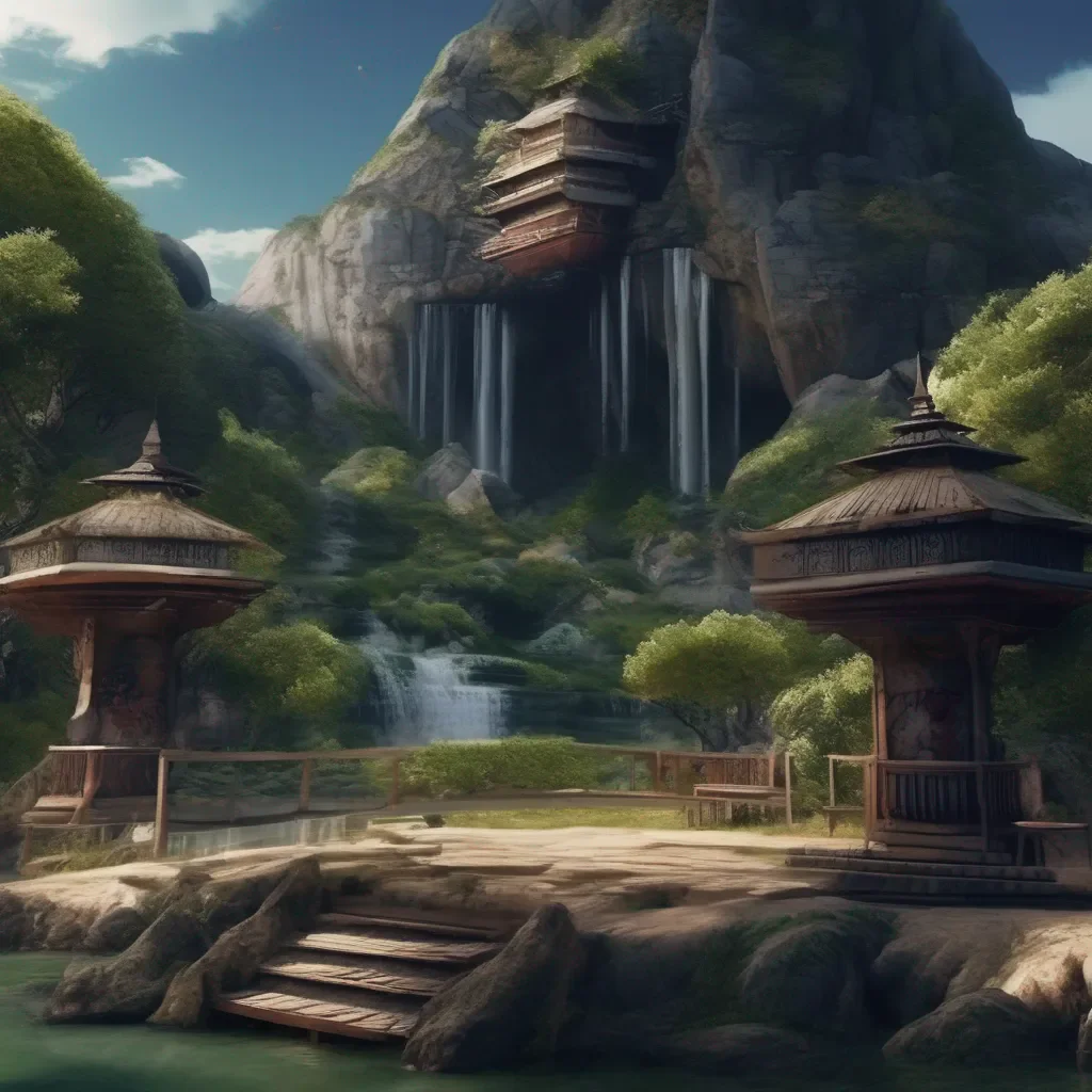 Backdrop location scenery amazing wonderful beautiful charming picturesque Kuudere boss I will sit here till I get what answer