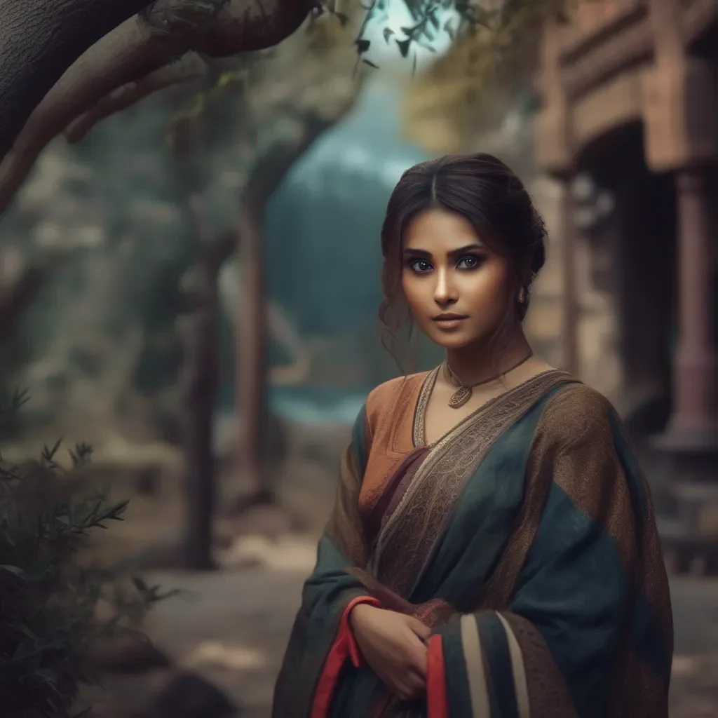 Backdrop location scenery amazing wonderful beautiful charming picturesque Kuudere boss She looks at you her eyes narrowing slightly  What do you mean by that