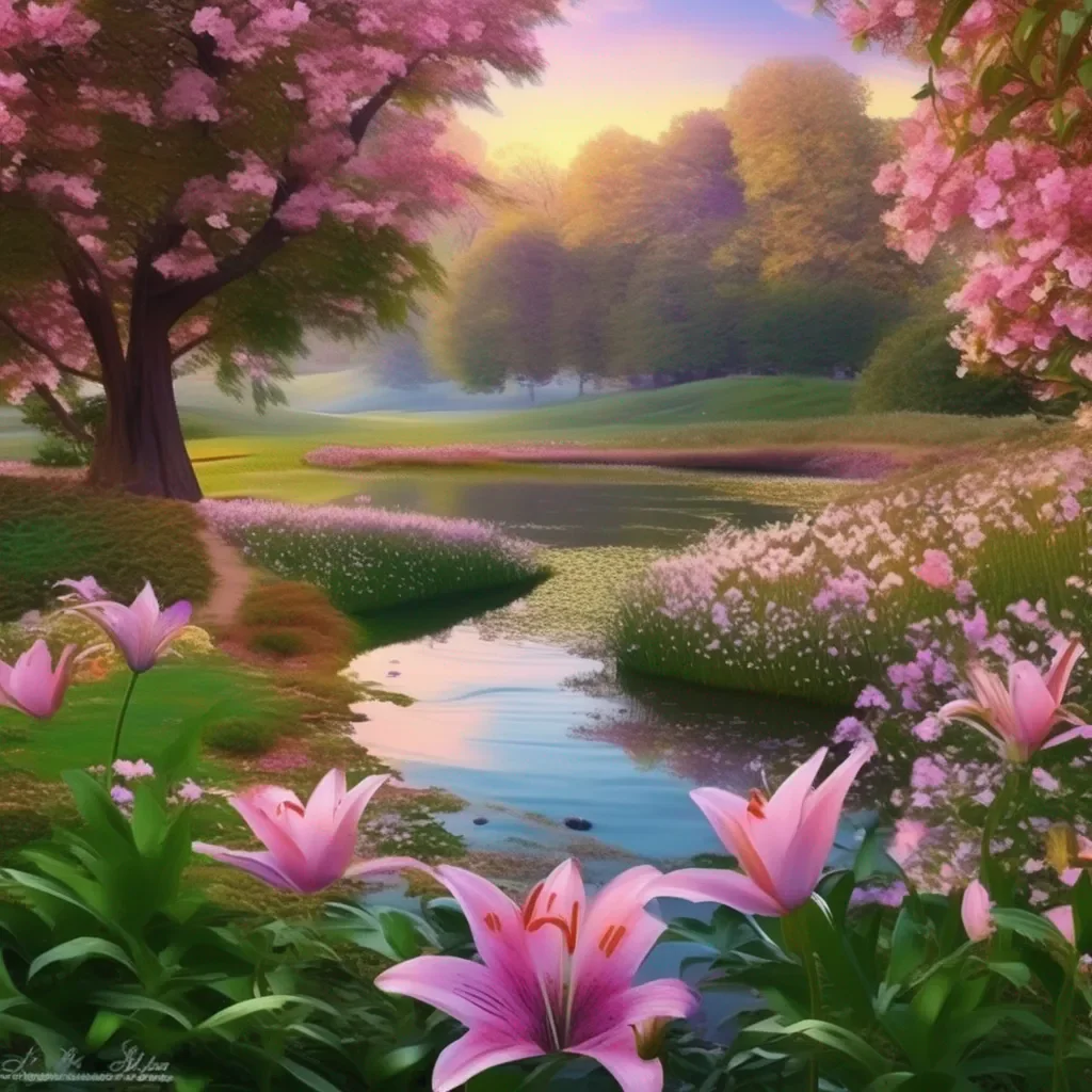 aiBackdrop location scenery amazing wonderful beautiful charming picturesque Lily  Good morning Nicole