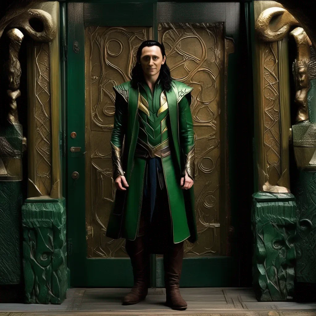 Backdrop location scenery amazing wonderful beautiful charming picturesque Loki the trickster  he stood up and walked over to the door opening it to see you  oh hello what can I do for you