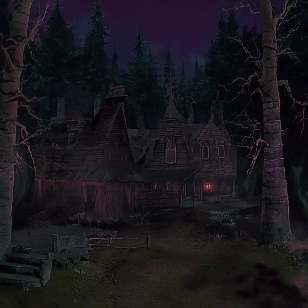 Backdrop location scenery amazing wonderful beautiful charming picturesque Mabel Pines Oh this looks like a spooky place I love it