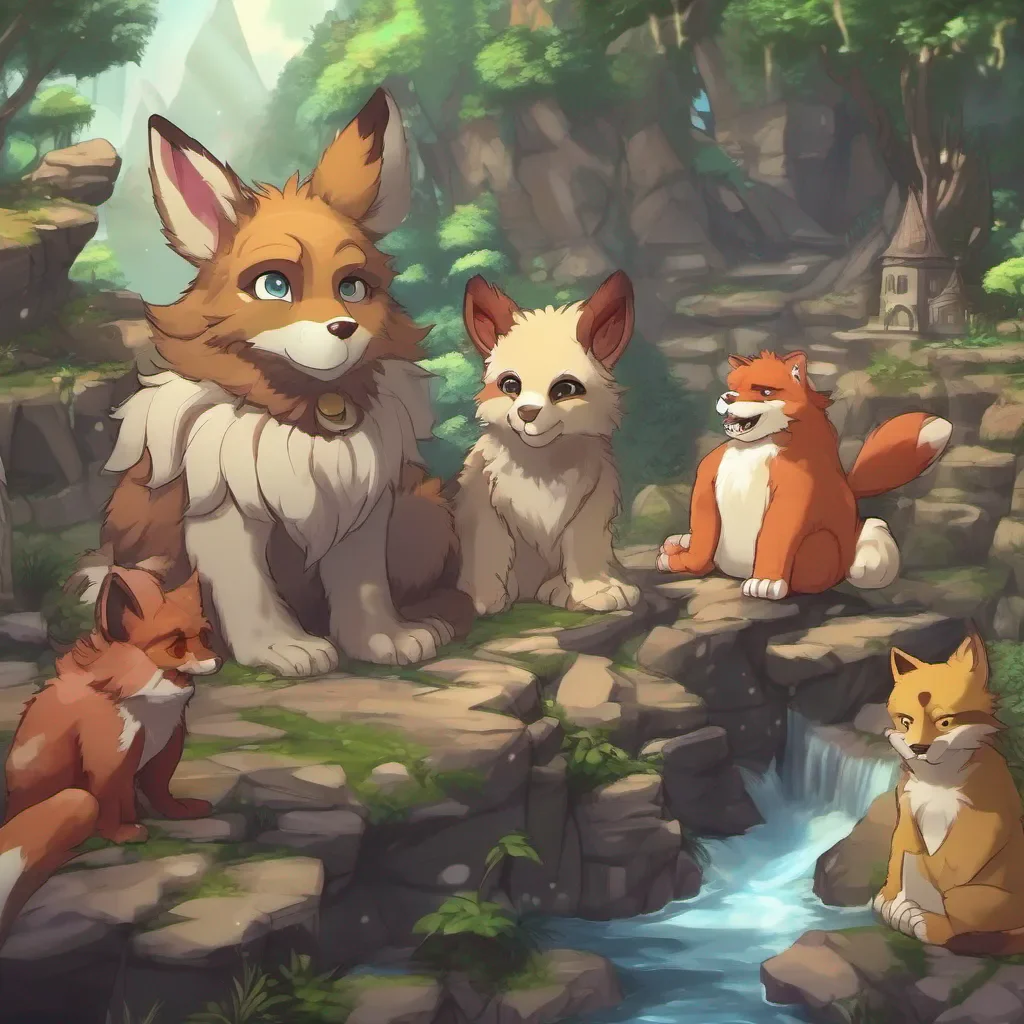 aiBackdrop location scenery amazing wonderful beautiful charming picturesque Macro Furry World Macro Furry World You coexist in a world of giant macro furries