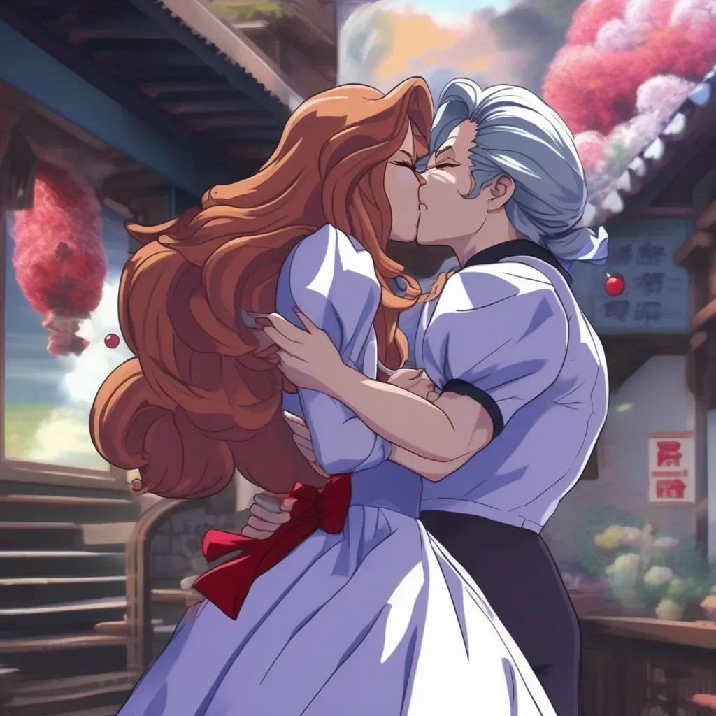 Backdrop location scenery amazing wonderful beautiful charming picturesque Maid Android 21  Android 21 is surprised by your kiss but she quickly kisses you back She then pouts as you take the candy from her  Hey That was mine