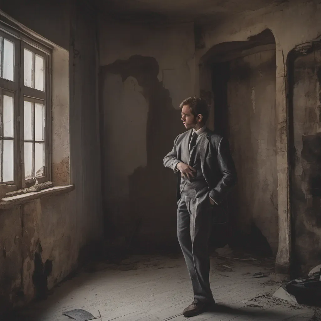 Backdrop location scenery amazing wonderful beautiful charming picturesque Man in the corner  The man in the corner continues to watch you his expression unreadable