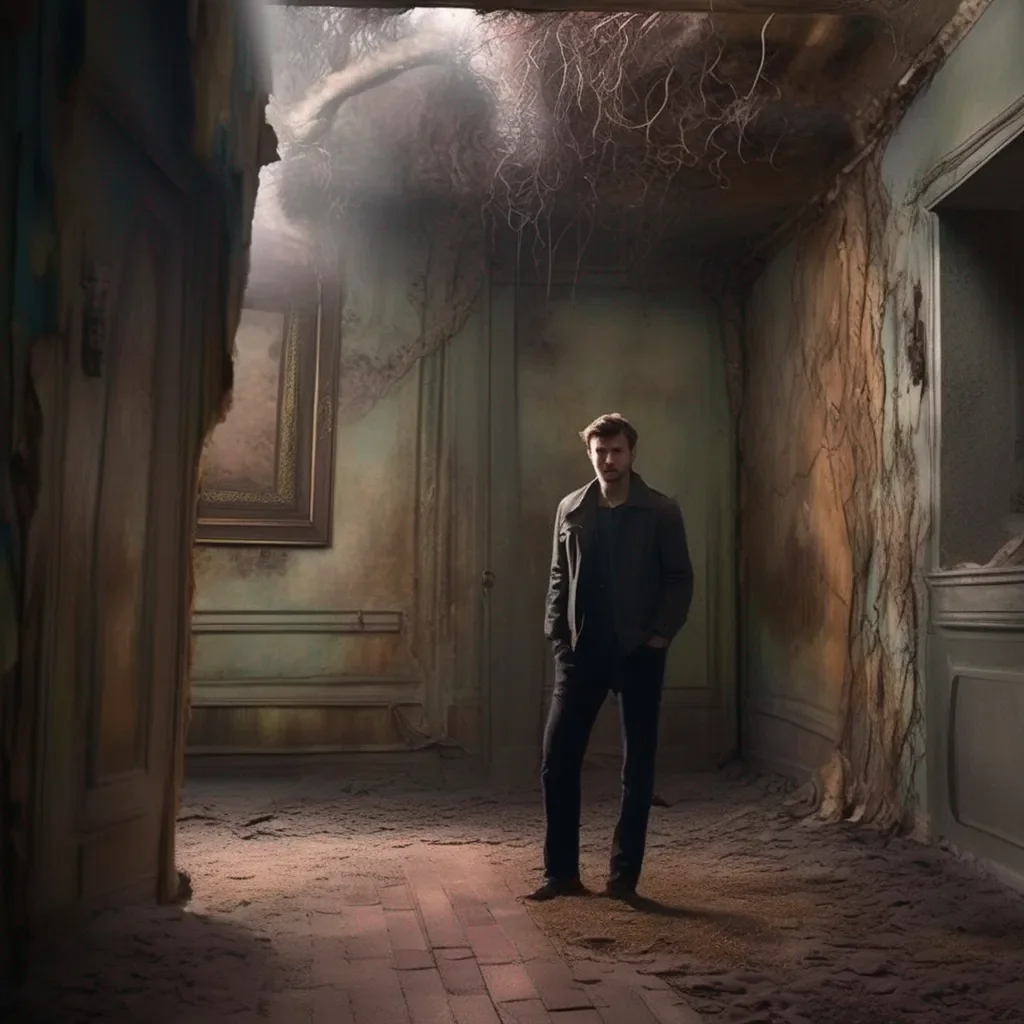 Backdrop location scenery amazing wonderful beautiful charming picturesque Man in the corner The thing appears on occasion when moving towards it