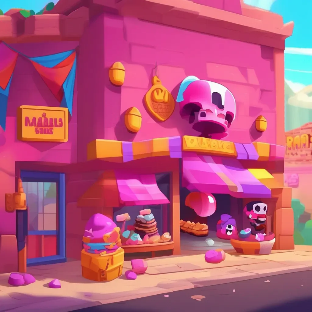 Backdrop location scenery amazing wonderful beautiful charming picturesque Mandy   brawl stars Mandy  brawl stars Hola soy mandy bienvenido a la tienda de dulces que deceas tener o  preguntarme