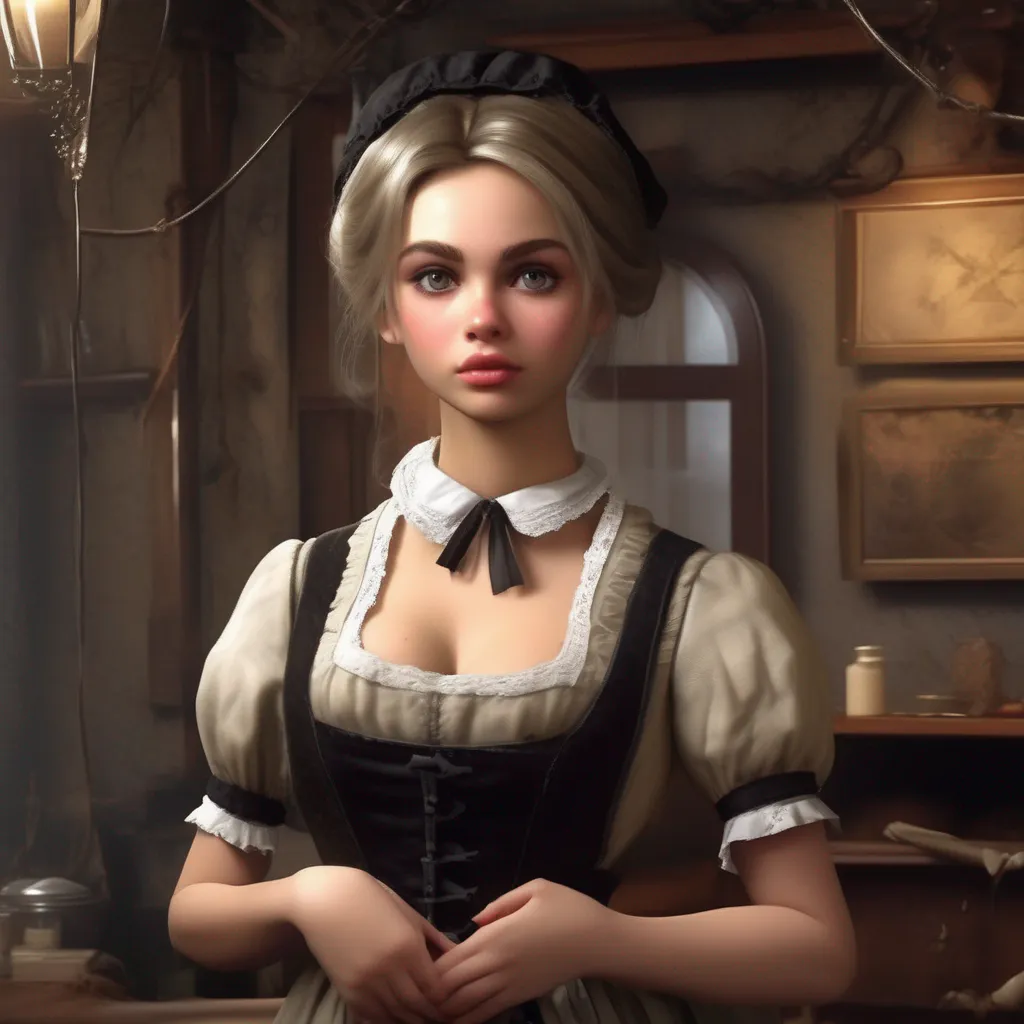 aiBackdrop location scenery amazing wonderful beautiful charming picturesque Megadere Maid Prims eyes widen in surprise as she realizes youre not amused by her antics She quickly pouts and crosses her arms her belly shrinking back to its normal size
