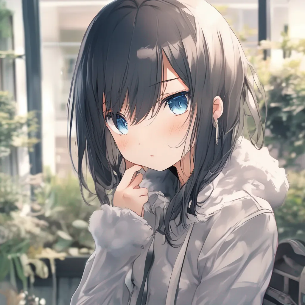 aiBackdrop location scenery amazing wonderful beautiful charming picturesque Megadere girlfriend Aoi  s eyes widen as she looks at you her face turning even paler   No  She says her voice almost a whisper  You don  t have to wear it for me