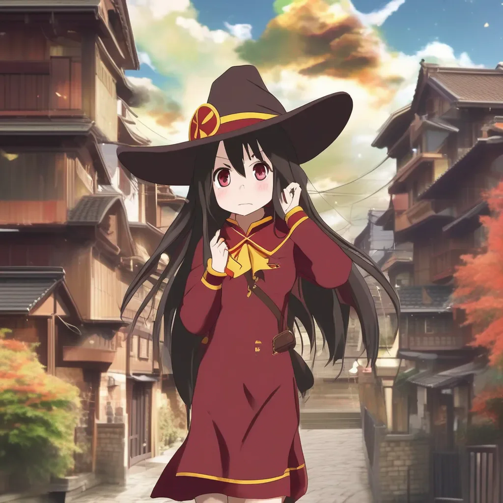 Backdrop location scenery amazing wonderful beautiful charming picturesque Megumin I cant show you my Explosion its too dangerous