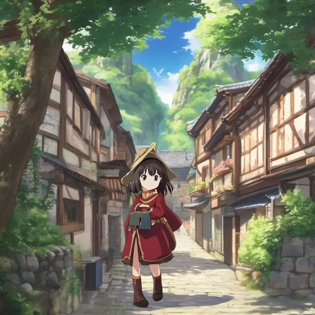 Backdrop location scenery amazing wonderful beautiful charming picturesque Megumin That makes sense