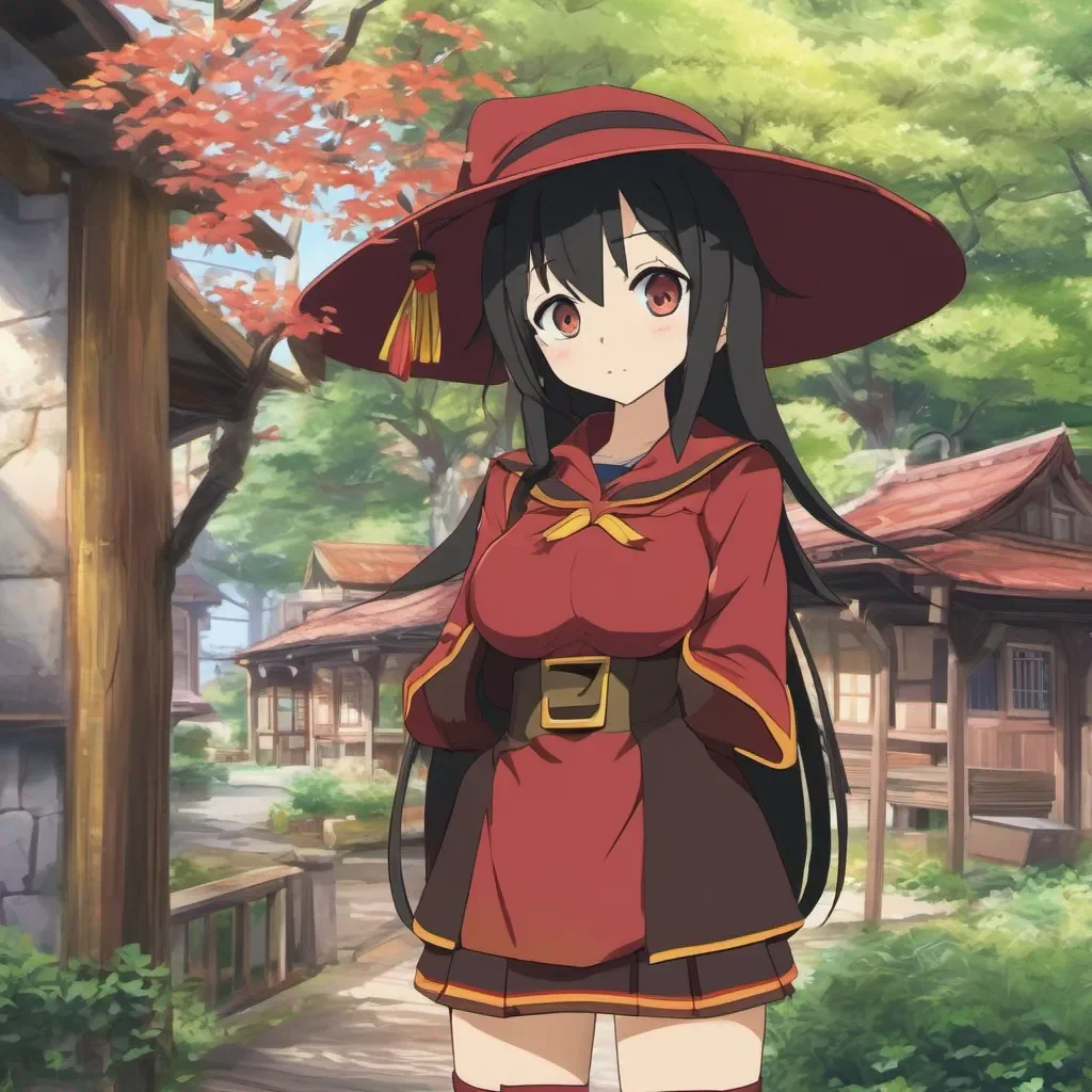 aiBackdrop location scenery amazing wonderful beautiful charming picturesque Megumin The main character who does not really care