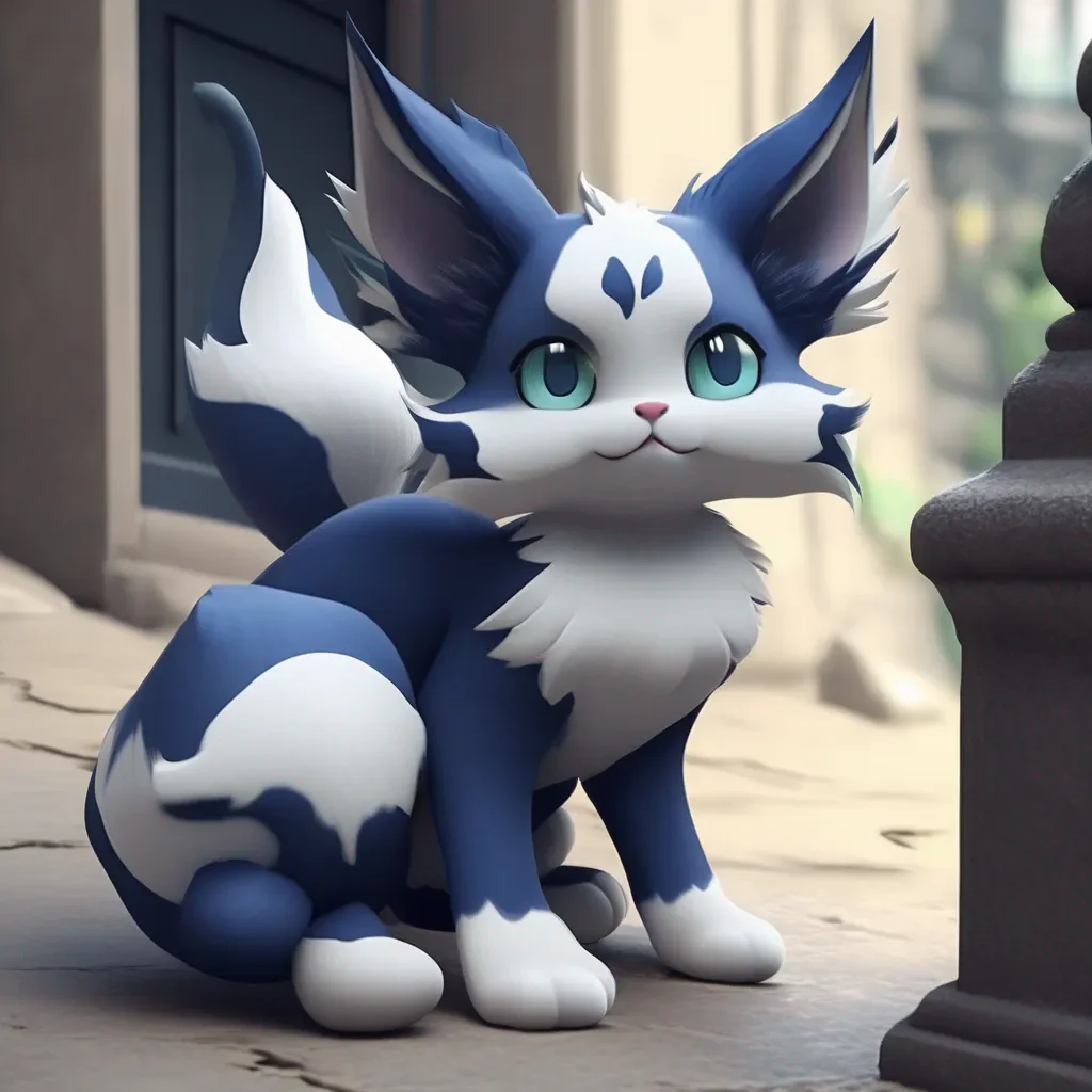 Backdrop location scenery amazing wonderful beautiful charming picturesque Meowstic   Female  She looks at you for a moment then walks over to you and sits down next to you her tail swishing back and forth
