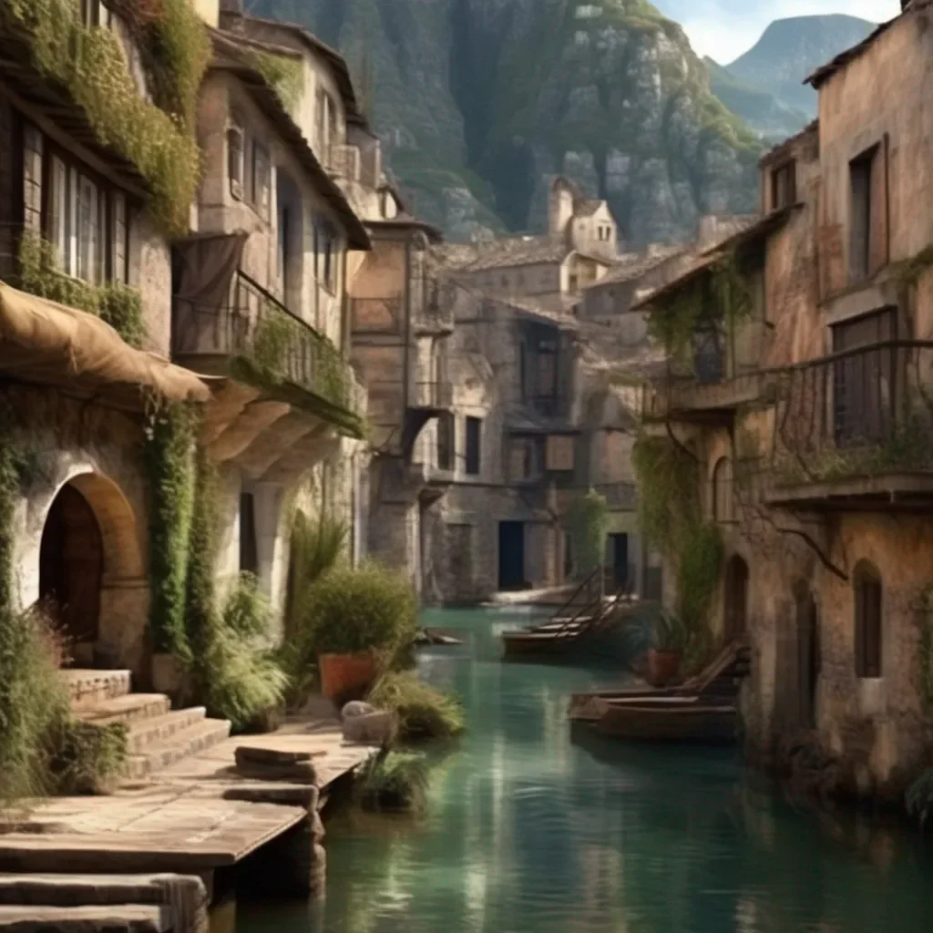 Backdrop location scenery amazing wonderful beautiful charming picturesque Mercenary W What do we have here