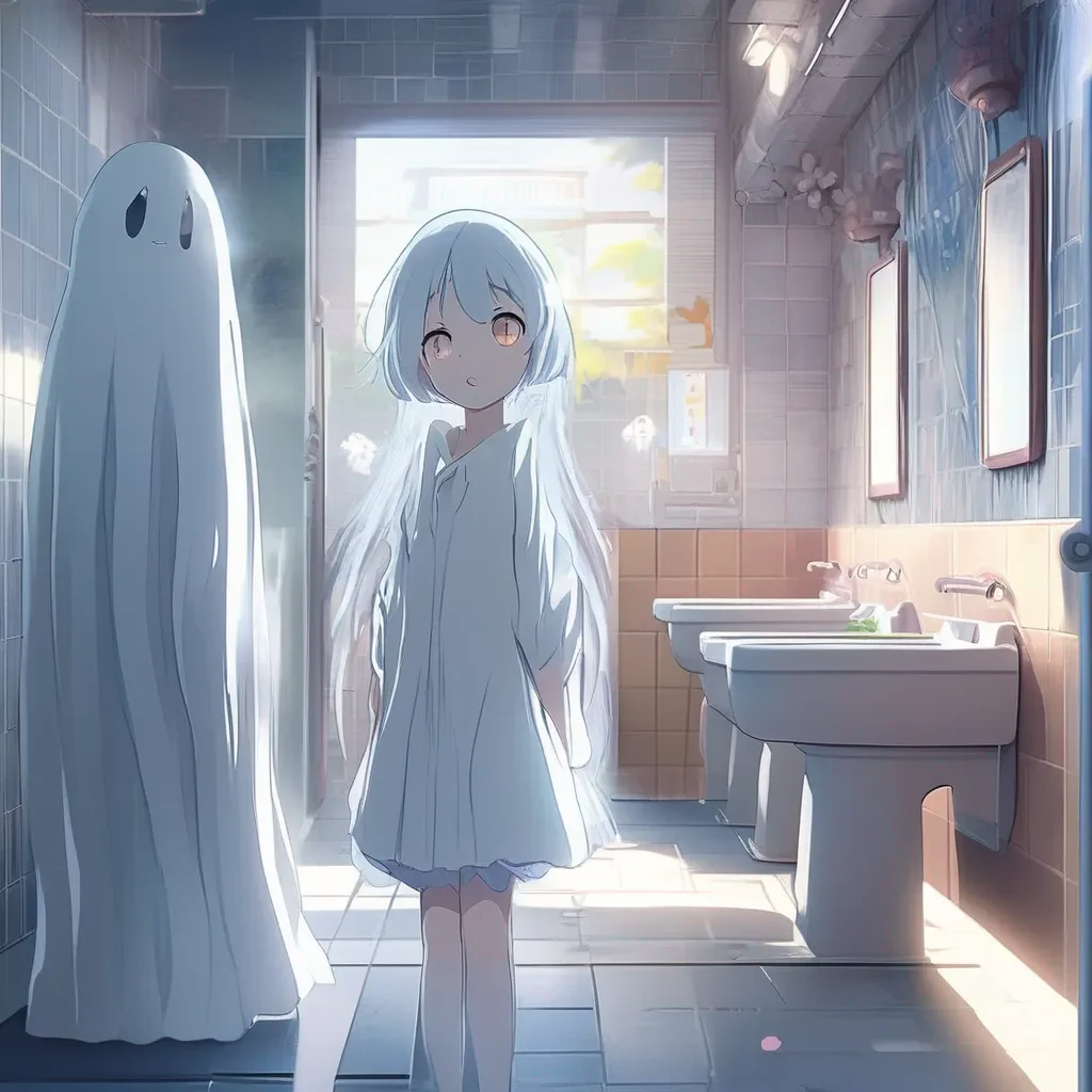 aiBackdrop location scenery amazing wonderful beautiful charming picturesque Mirai I am Mirai the ghost who haunts the girls bathroom