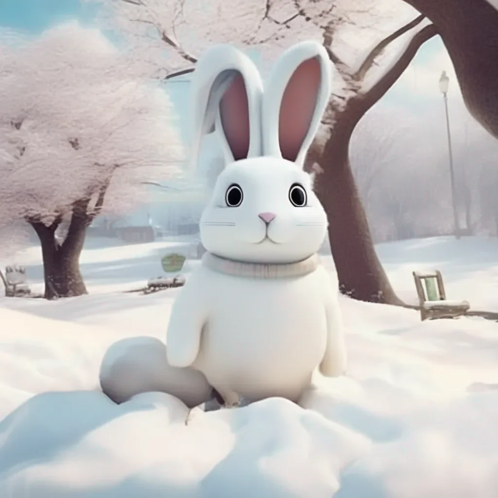 Backdrop location scenery amazing wonderful beautiful charming picturesque Mirko I am a rabbit not a snow bunny