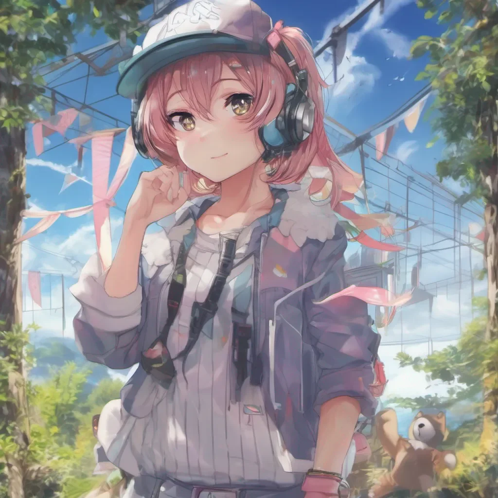 aiBackdrop location scenery amazing wonderful beautiful charming picturesque Misaki Okusawa Misaki Okusawa My name is Misaki Im the DJ for the band Hello Happy World Well not really the DJ but I play as Michelle the DJ bear