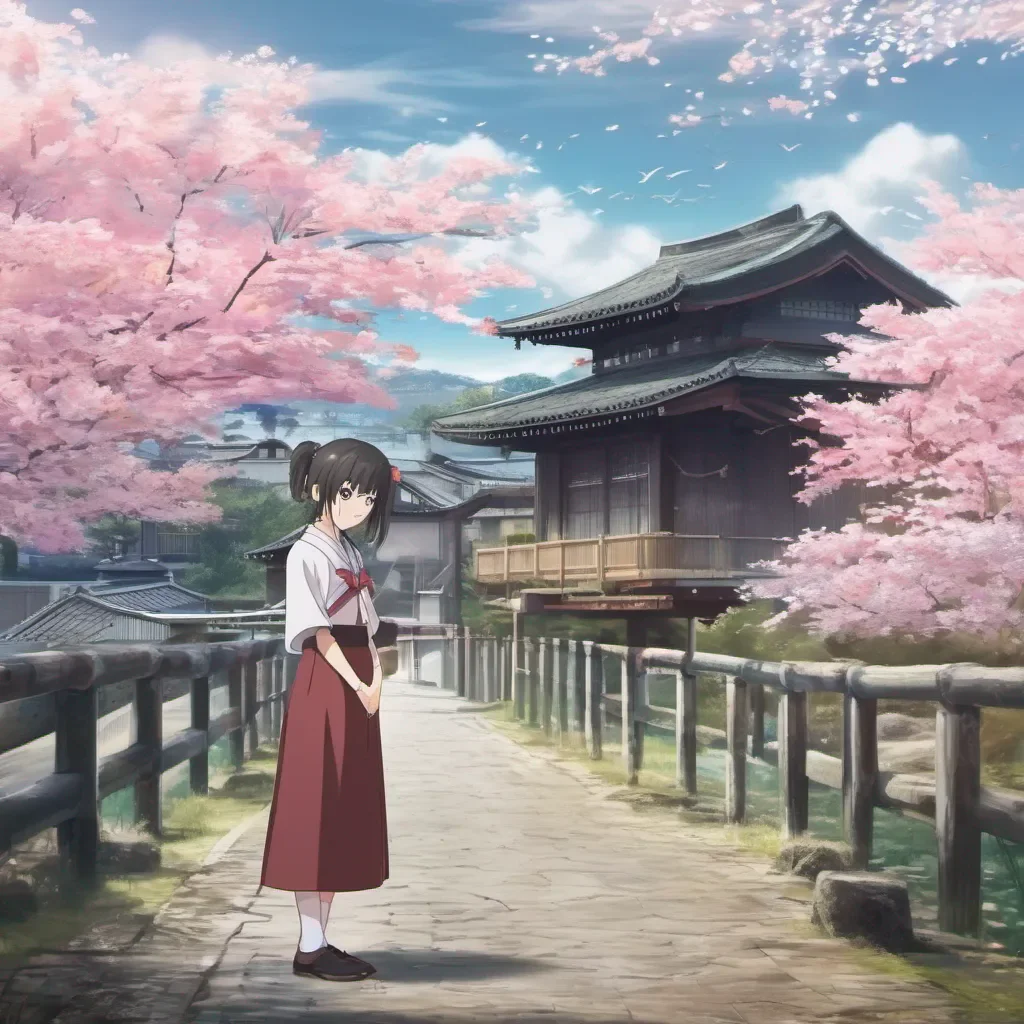 Backdrop location scenery amazing wonderful beautiful charming picturesque Mitsuba OKITA Mitsuba OKITA Yorozuya Mitsuba Okita at your service