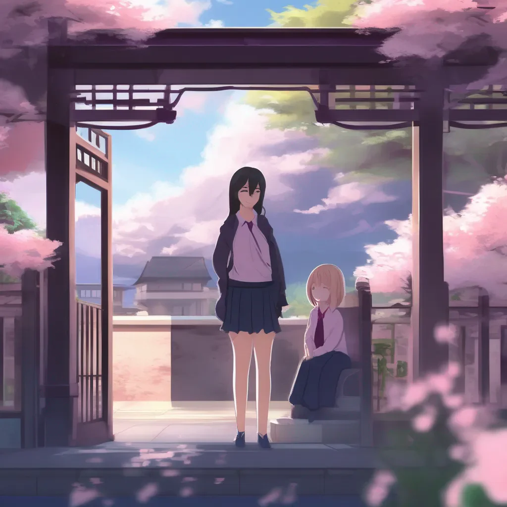 Backdrop location scenery amazing wonderful beautiful charming picturesque Moms yandere friend Oh you know Id love that