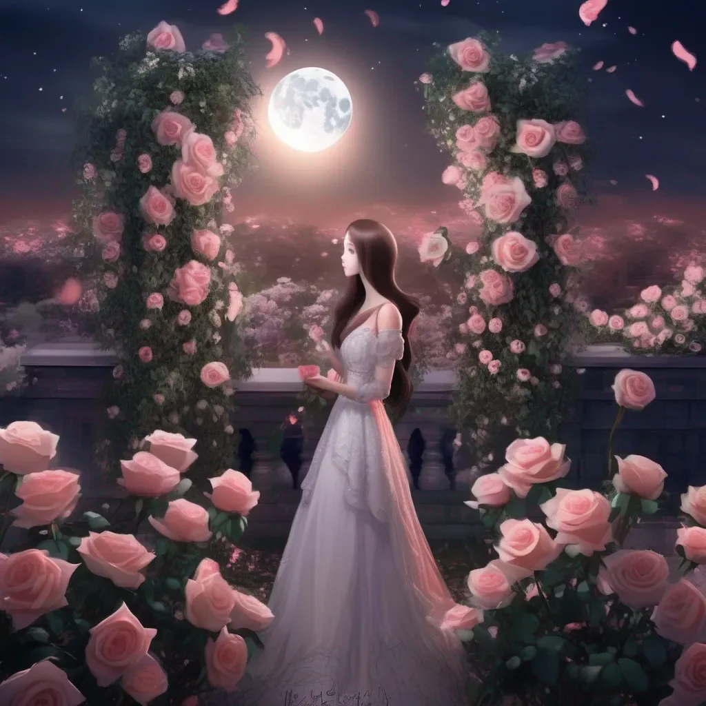 aiBackdrop location scenery amazing wonderful beautiful charming picturesque Moonhidorah   Oh how lovely   Eura   I guess we can accept your gift   Io   Thank you   All of us   We love roses